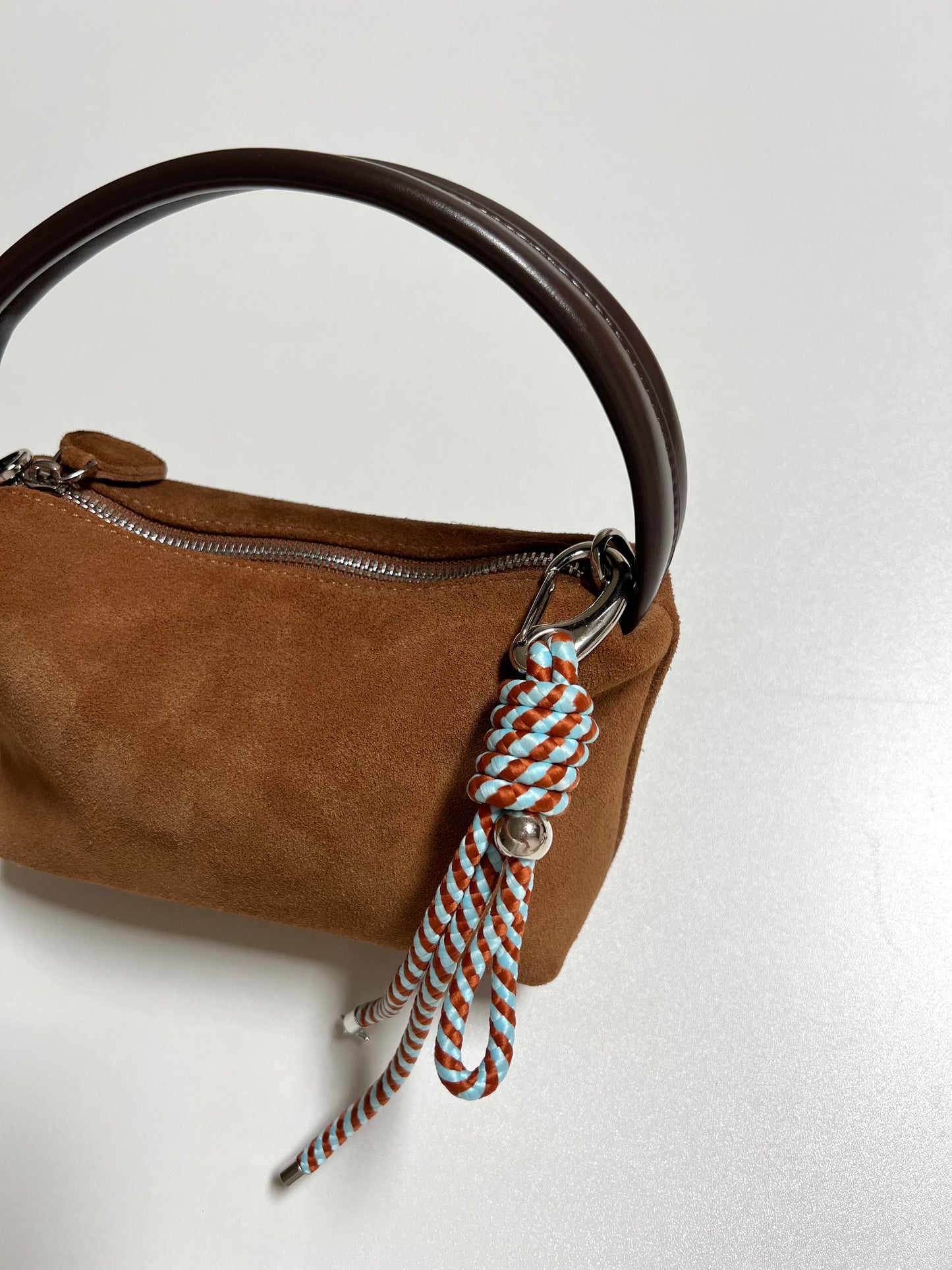 neutral rope bag charm