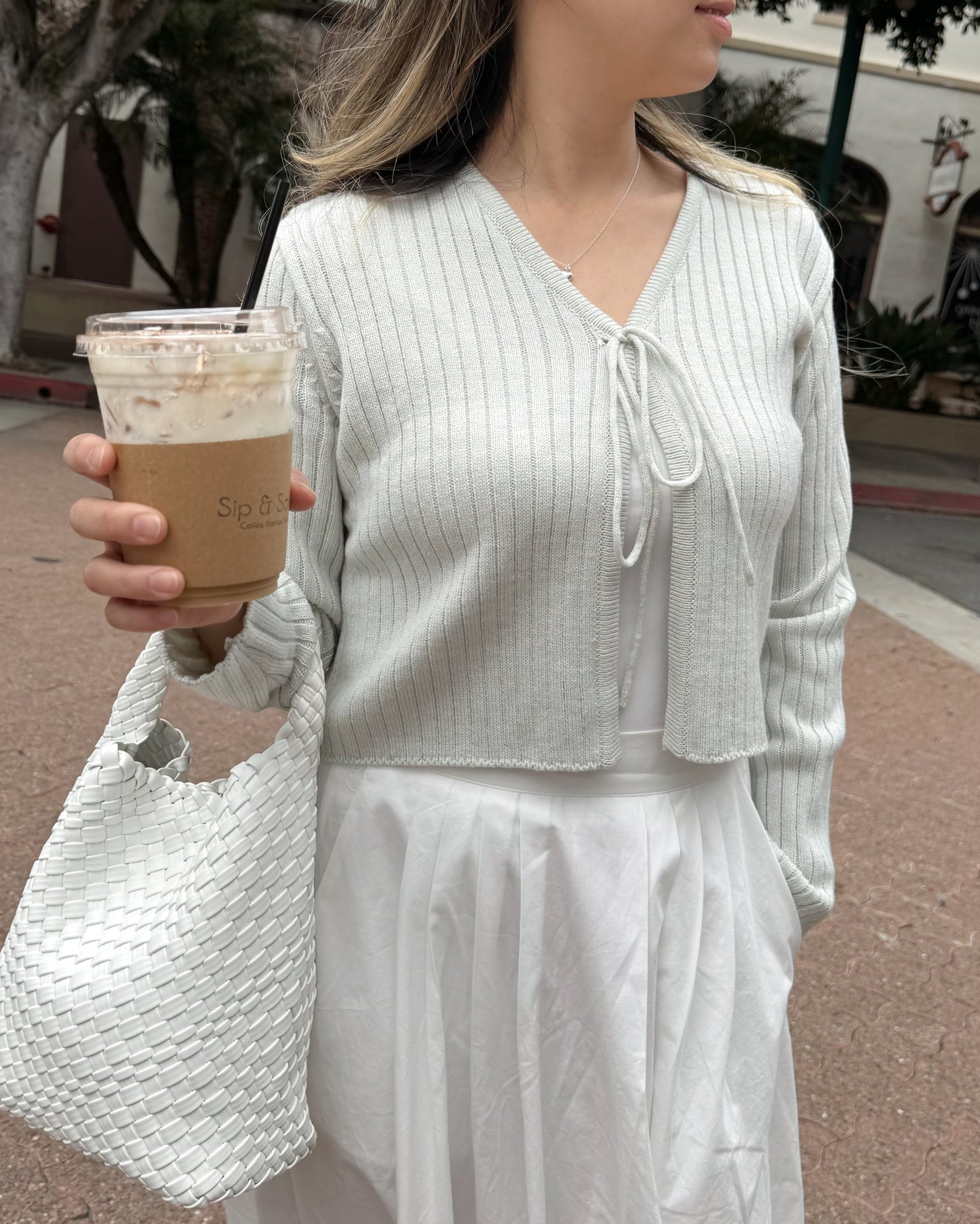 bonnie ribbon cardigan